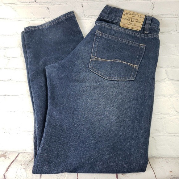 Plugg Jeans‎ Mens Blue size 32/34 relaxed fit. - Picture 1 of 13